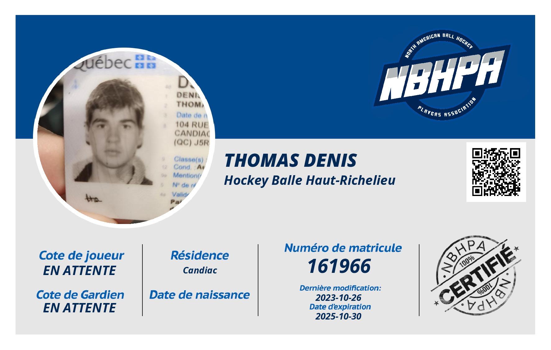 Thomas Denis
