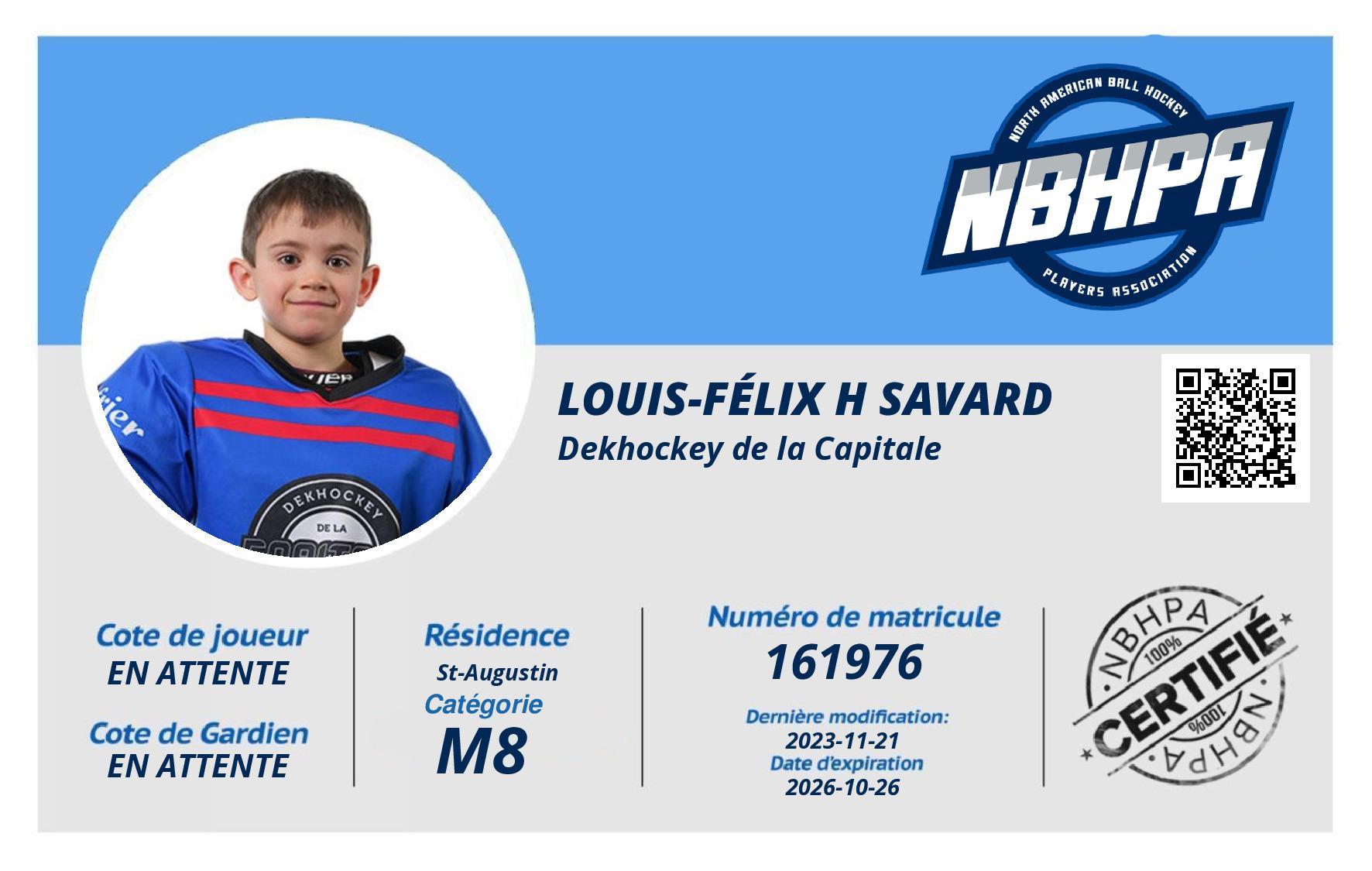 Louis-Félix H Savard