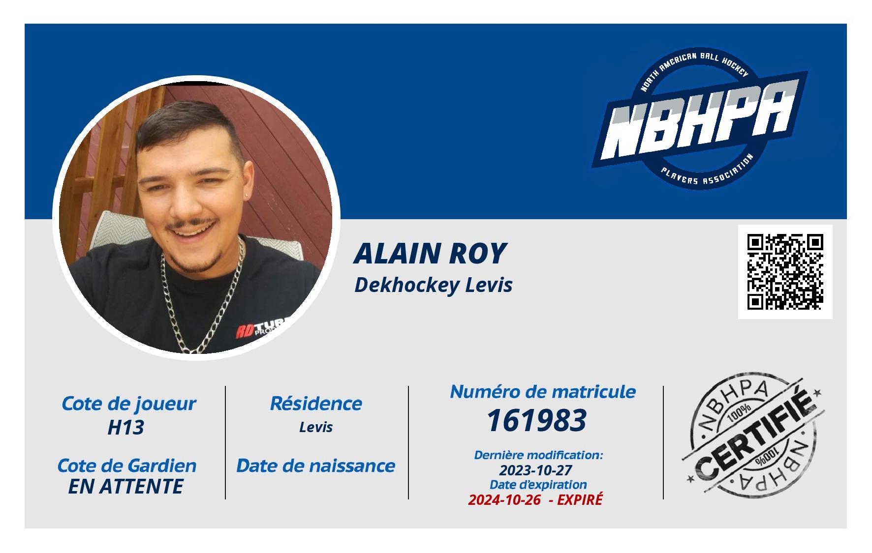 Alain Roy