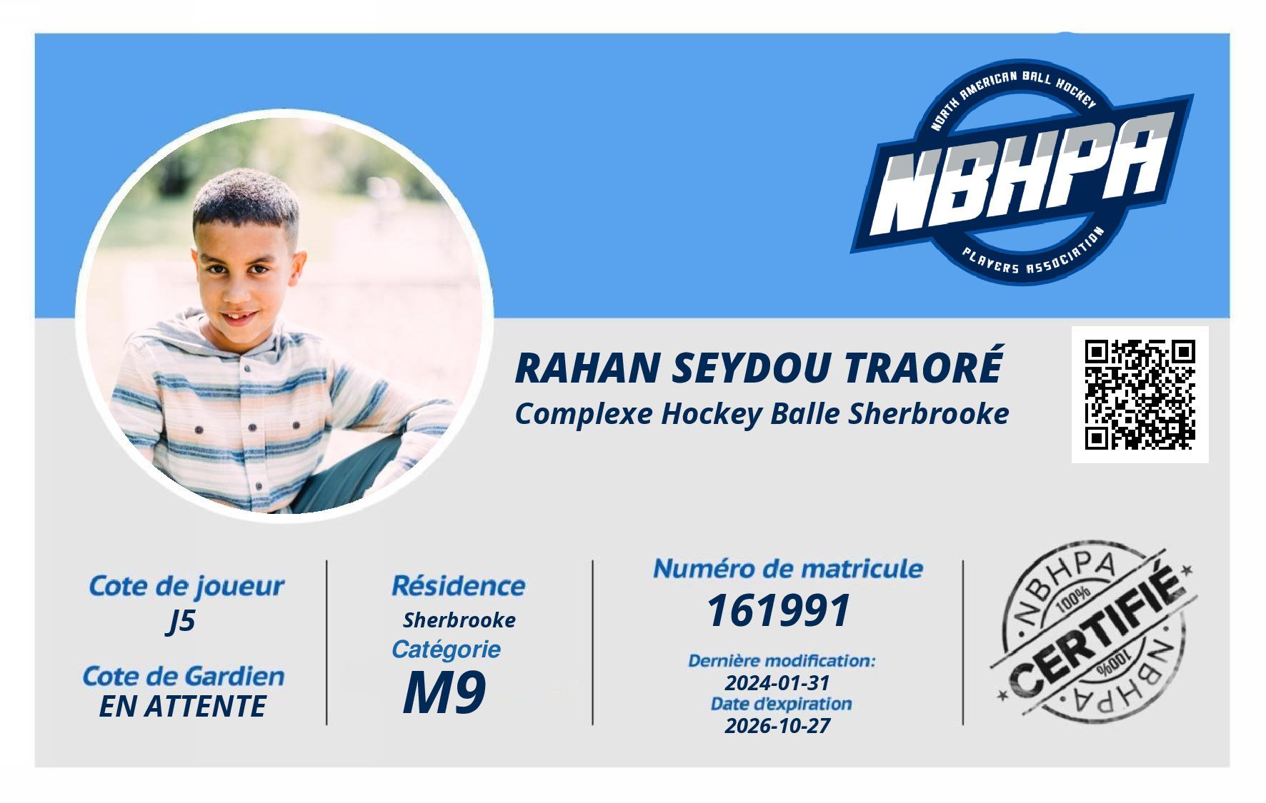Rahan Seydou Traoré