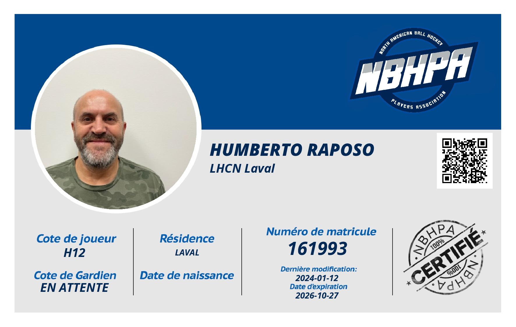 Humberto Raposo