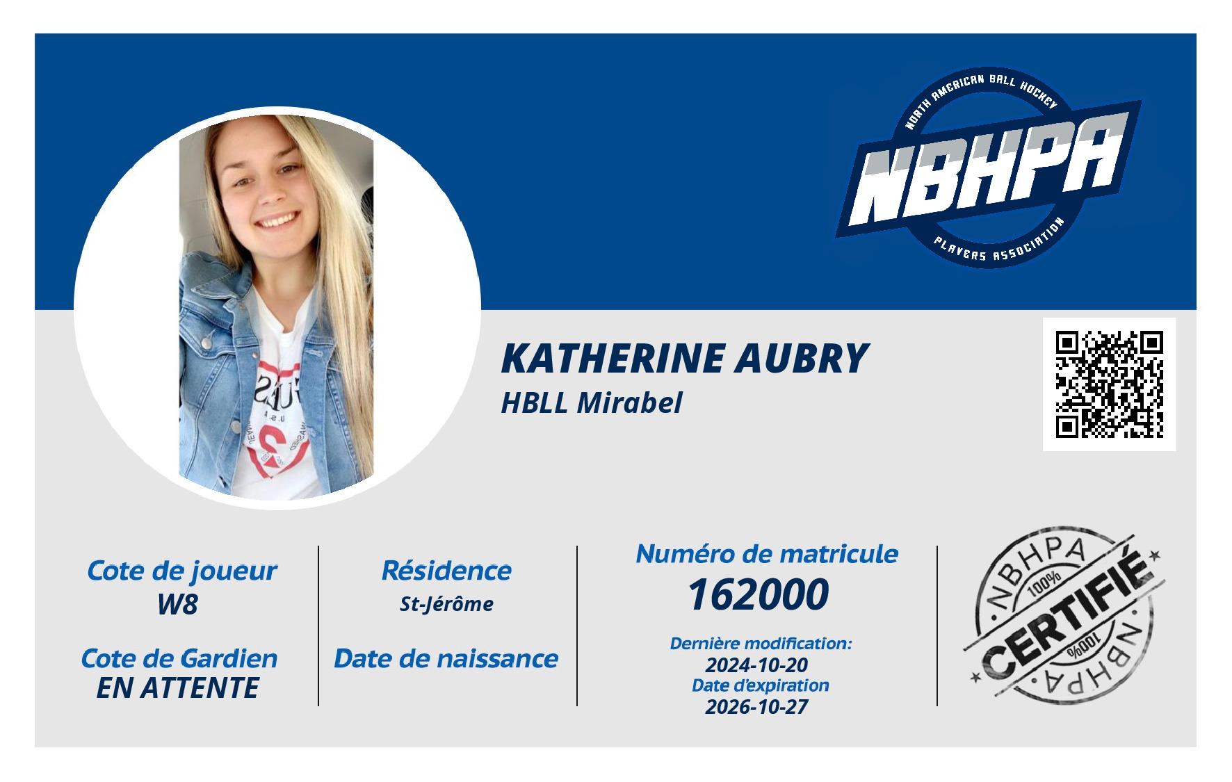 Katherine Aubry