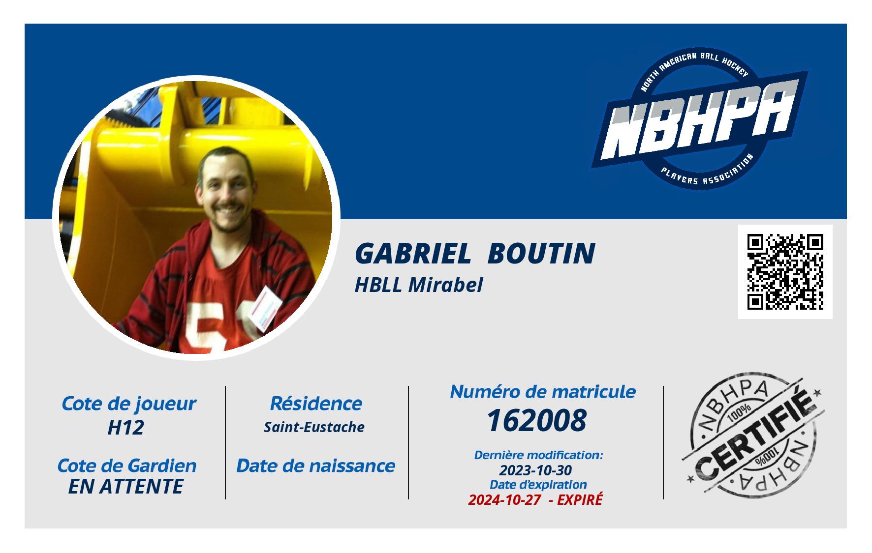 Gabriel  Boutin