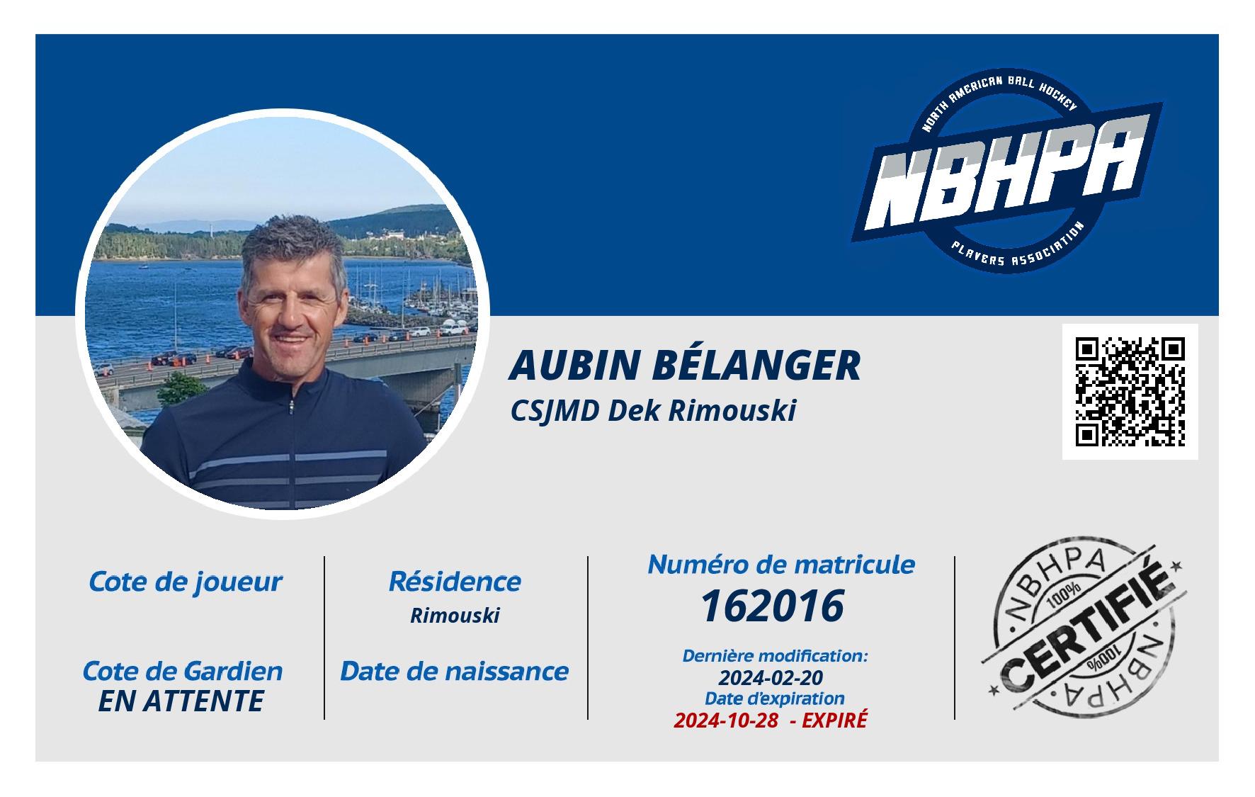 Aubin Bélanger