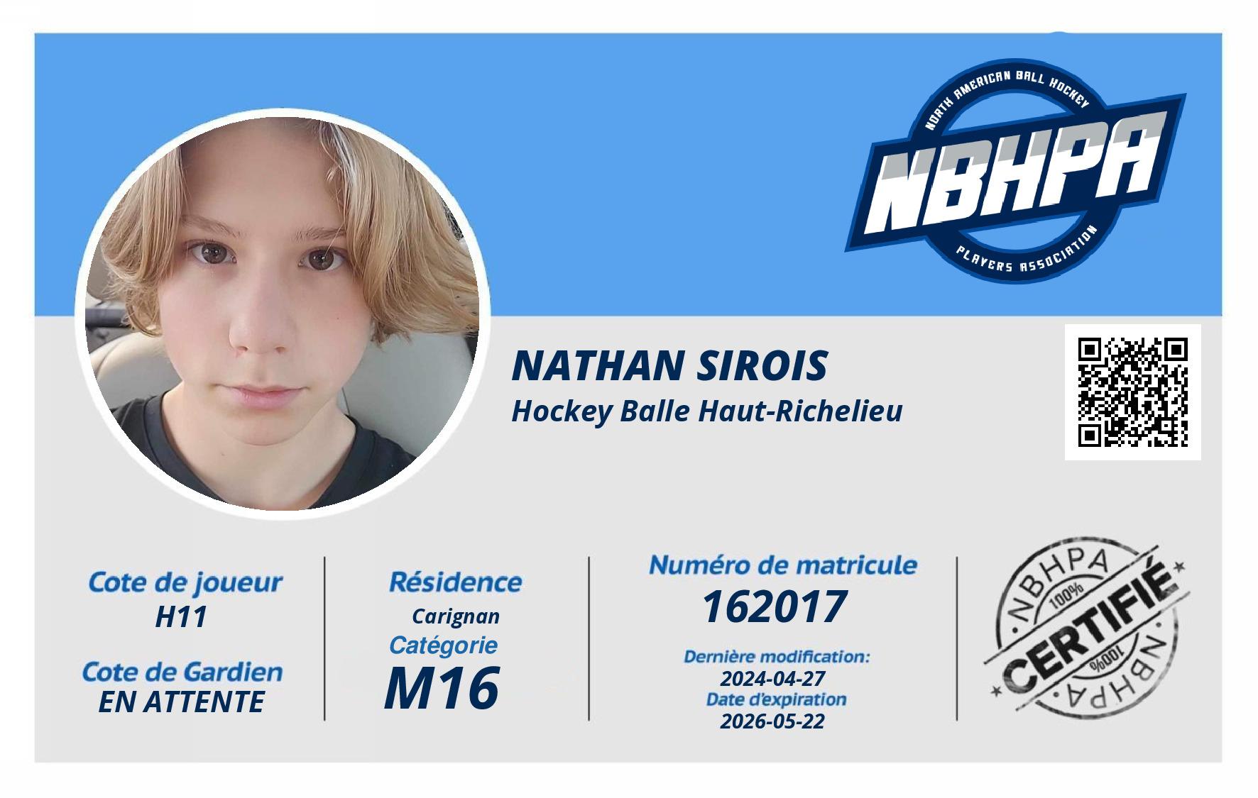Nathan Sirois