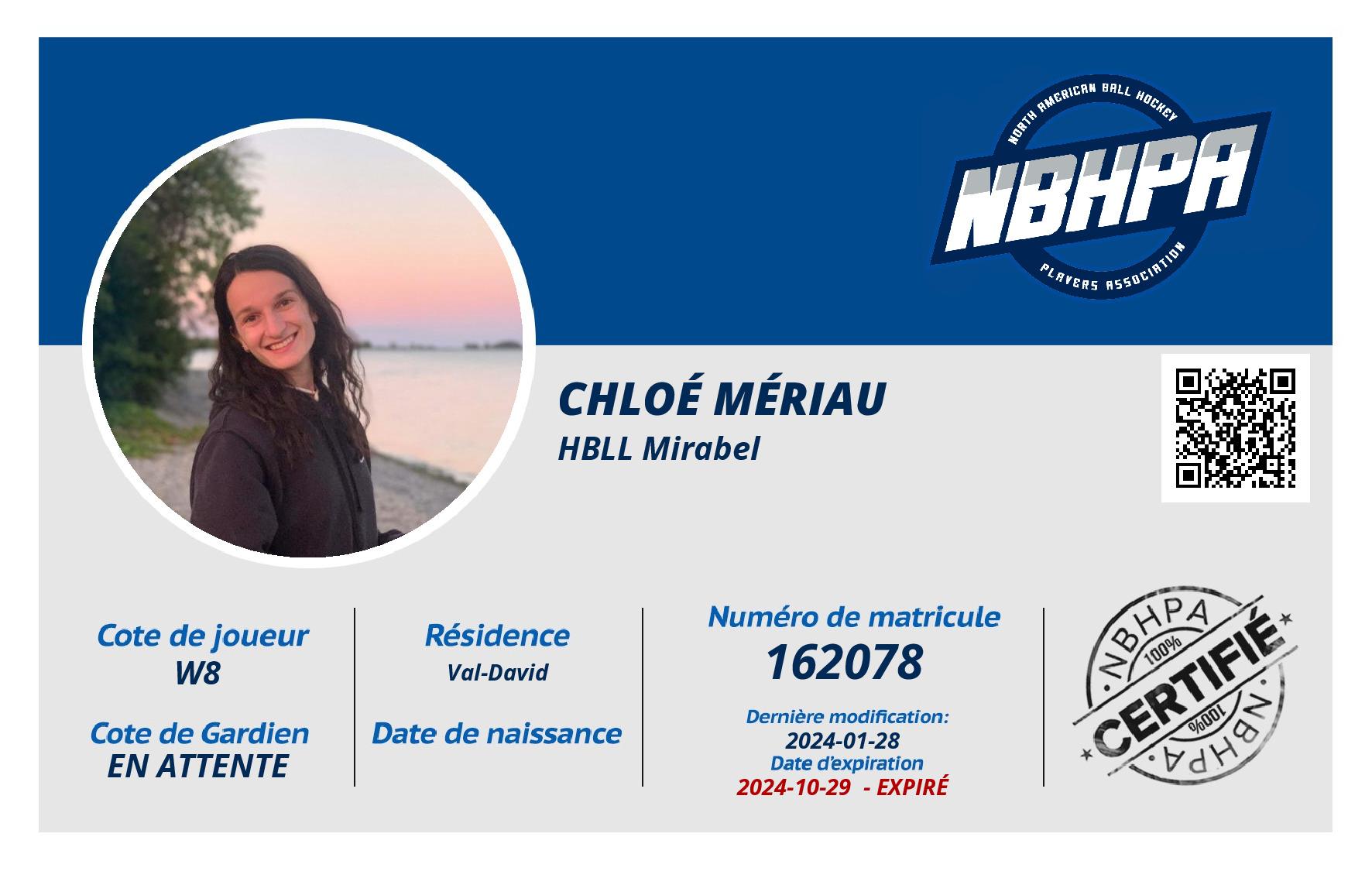 Chloé Mériau