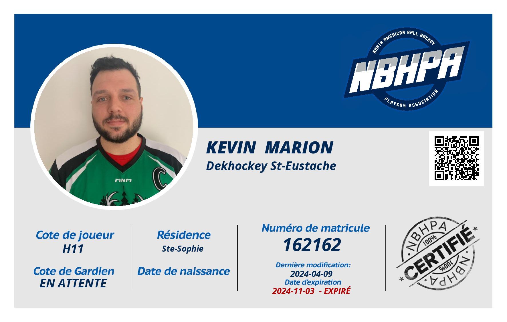 Kevin  Marion