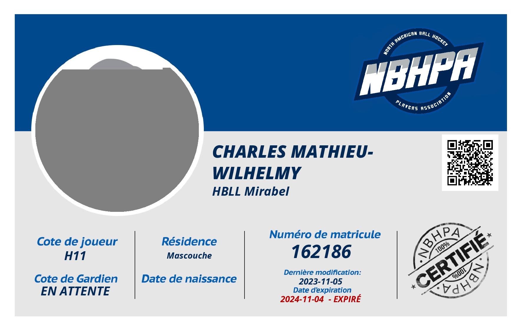 Charles Mathieu-Wilhelmy