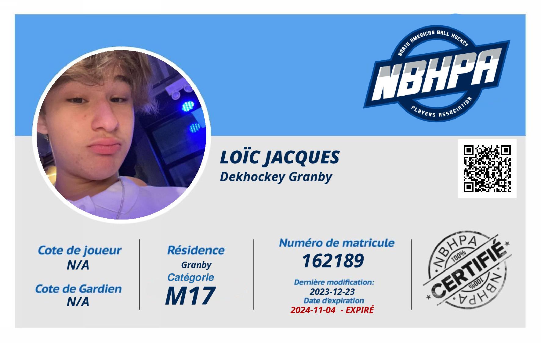 Loïc Jacques