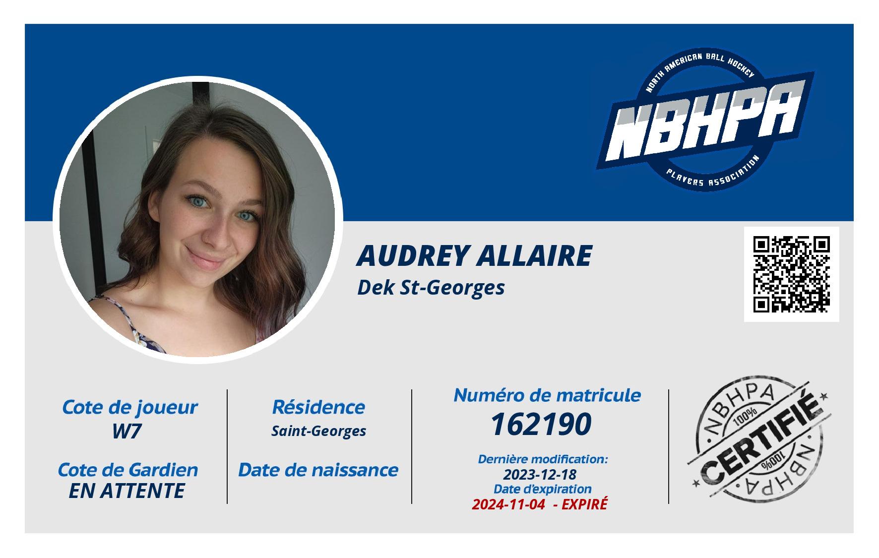 Audrey Allaire