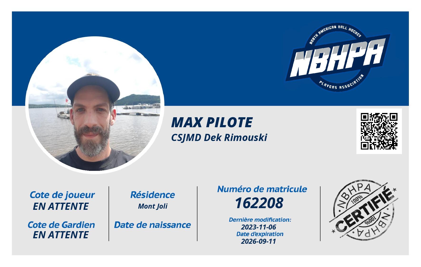 Max Pilote