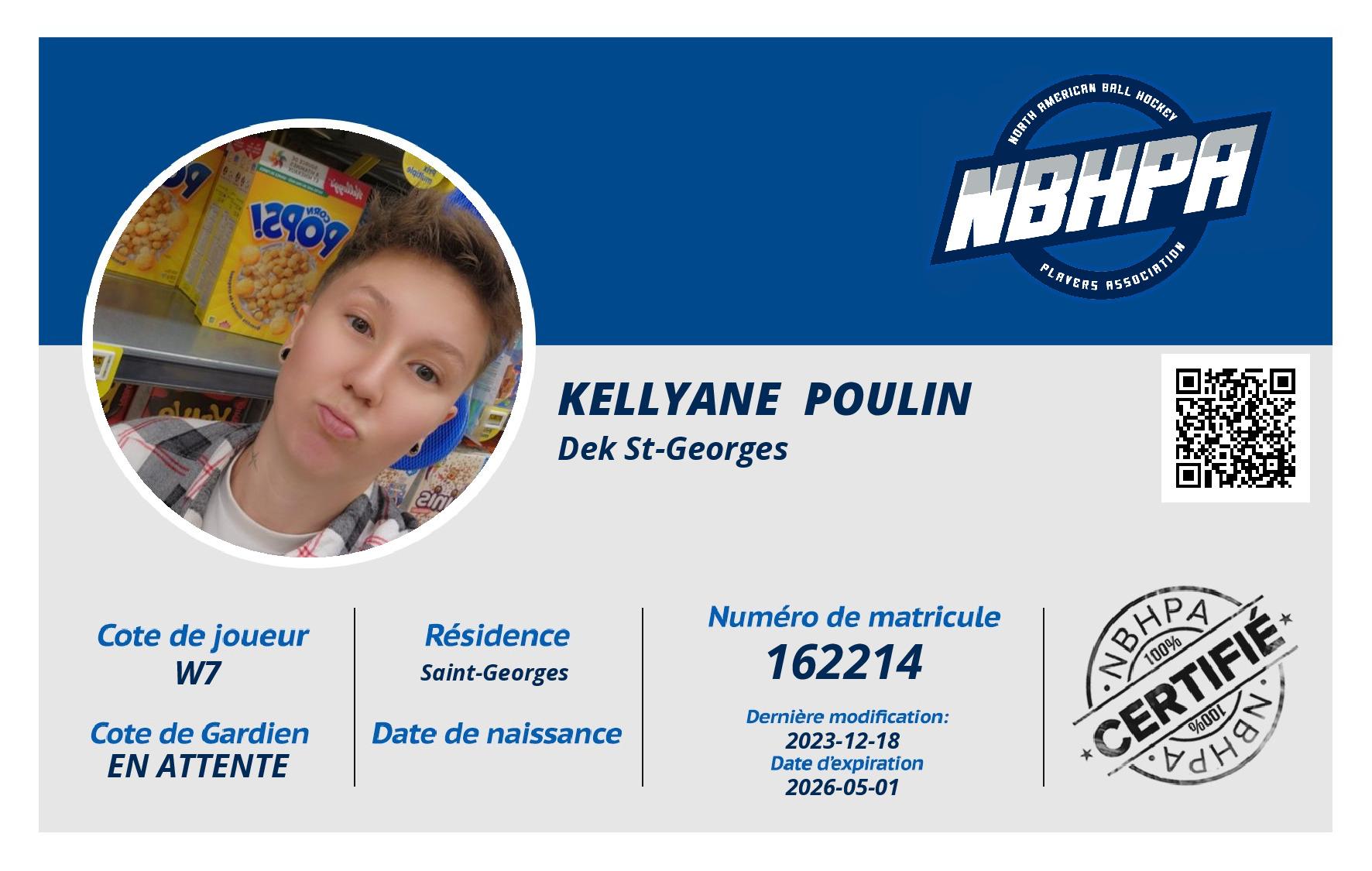Kellyane  Poulin