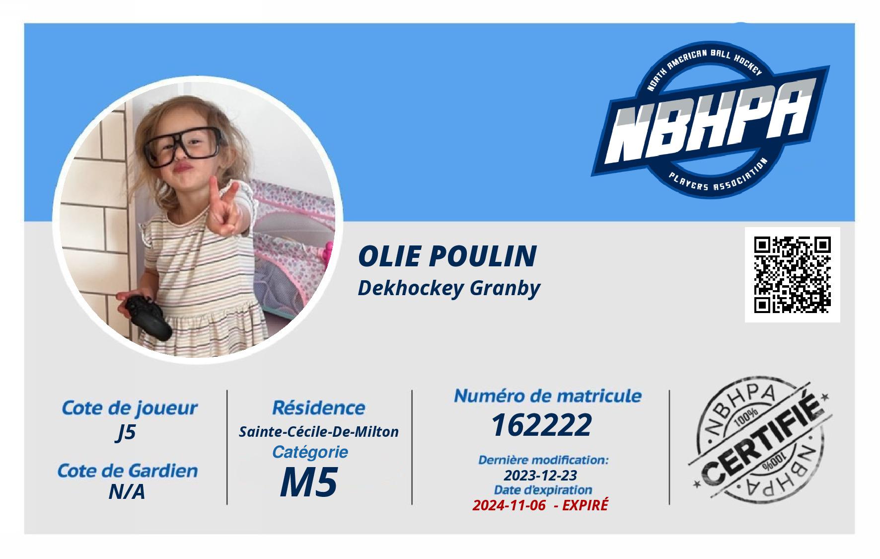 Olie Poulin
