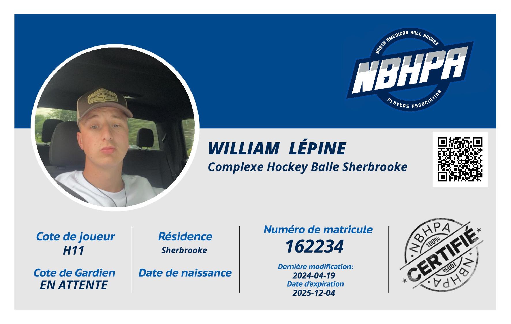 William  Lépine