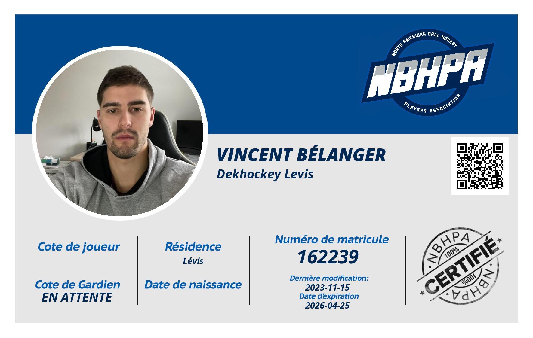 Vincent Bélanger