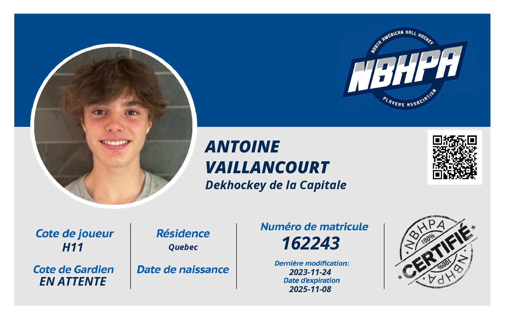 Antoine Vaillancourt 