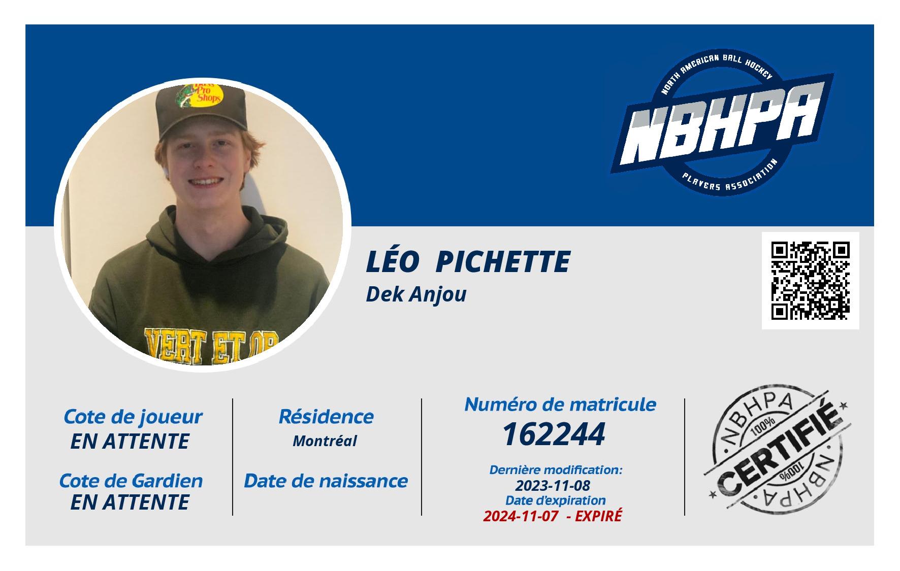 Léo  Pichette 