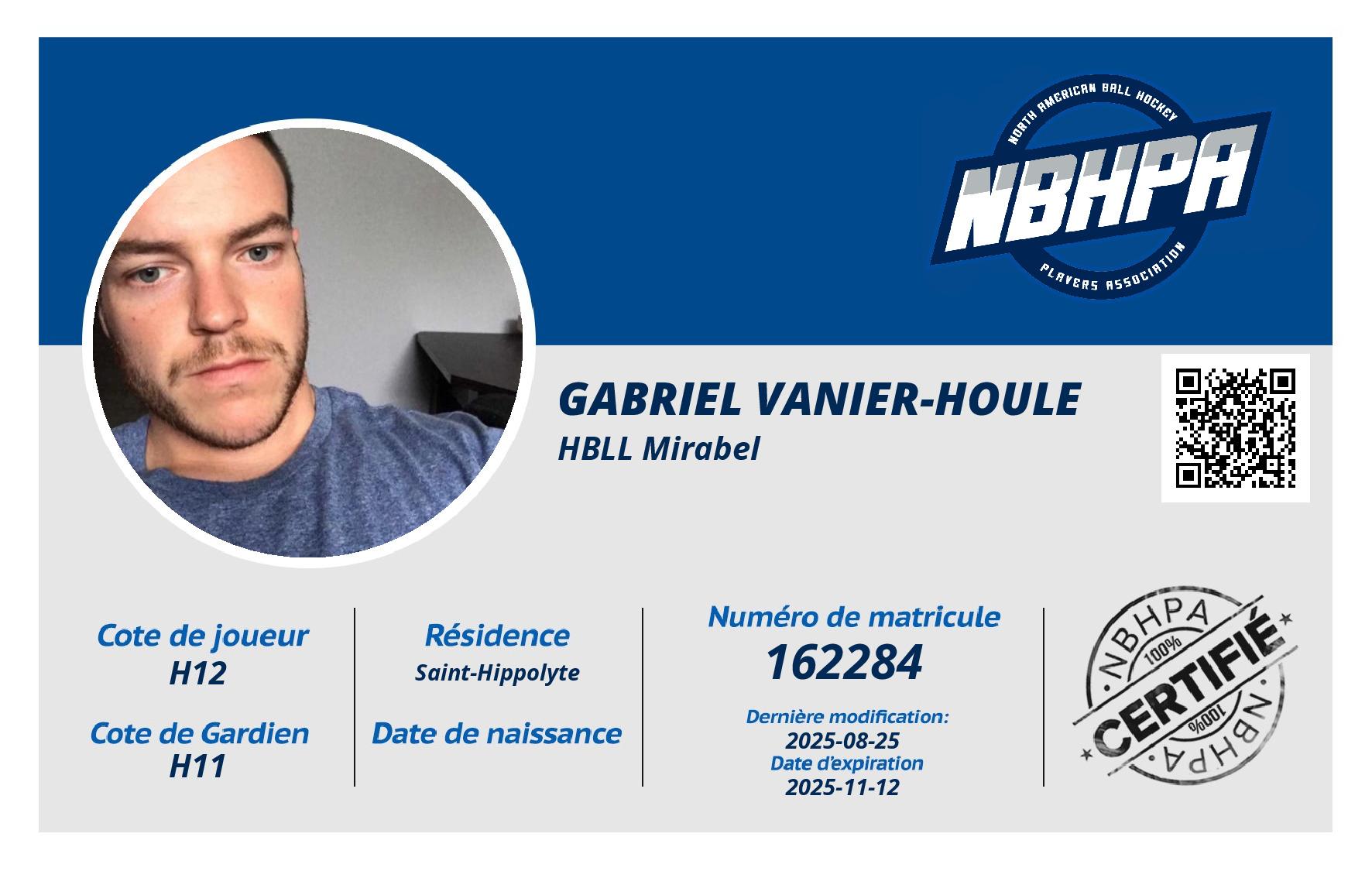 Gabriel Vanier-Houle