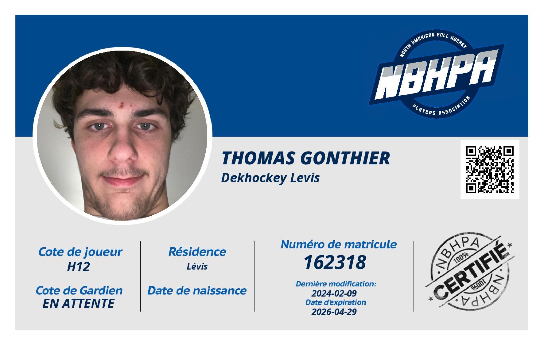Thomas Gonthier
