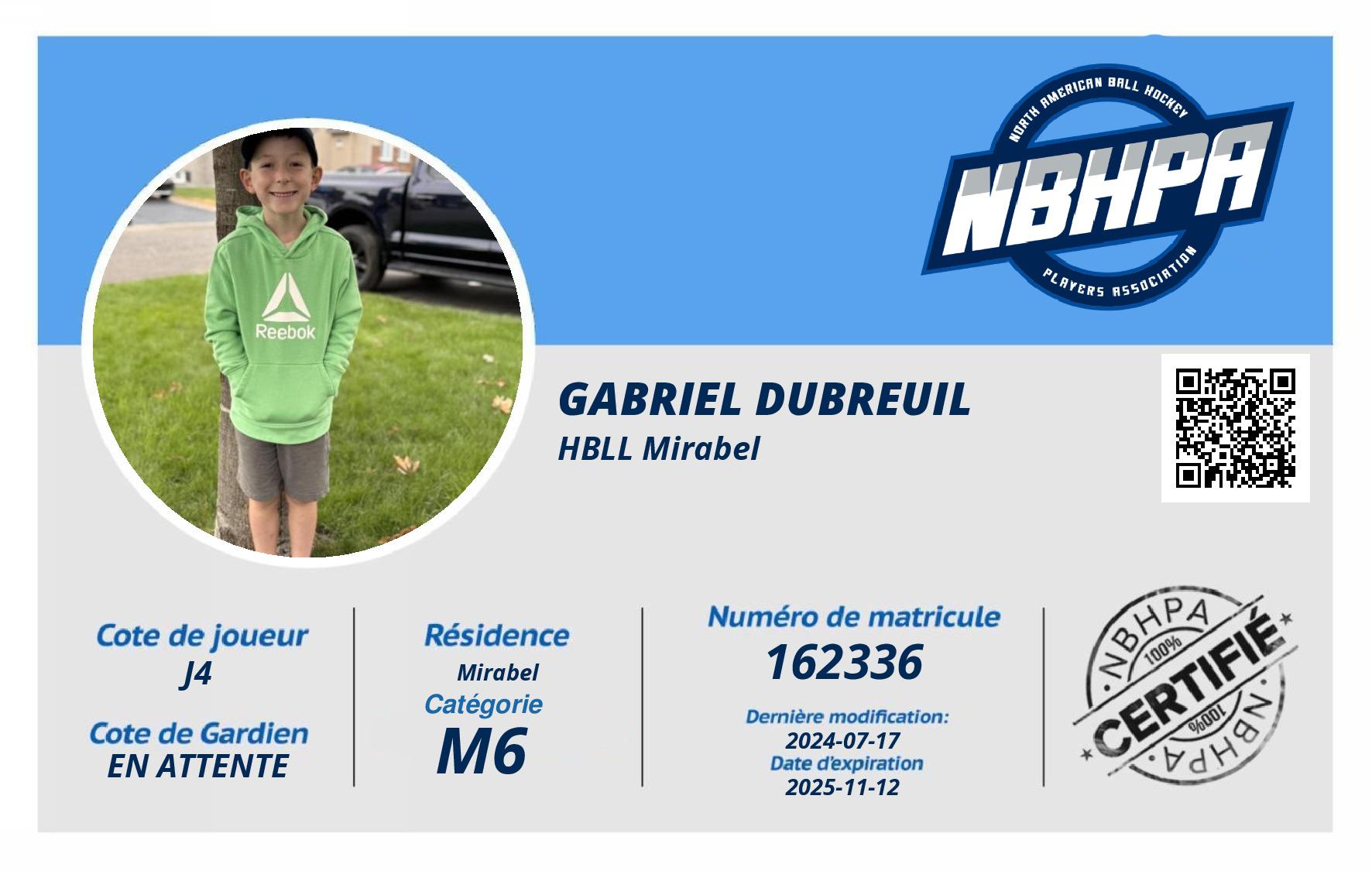 Gabriel Dubreuil