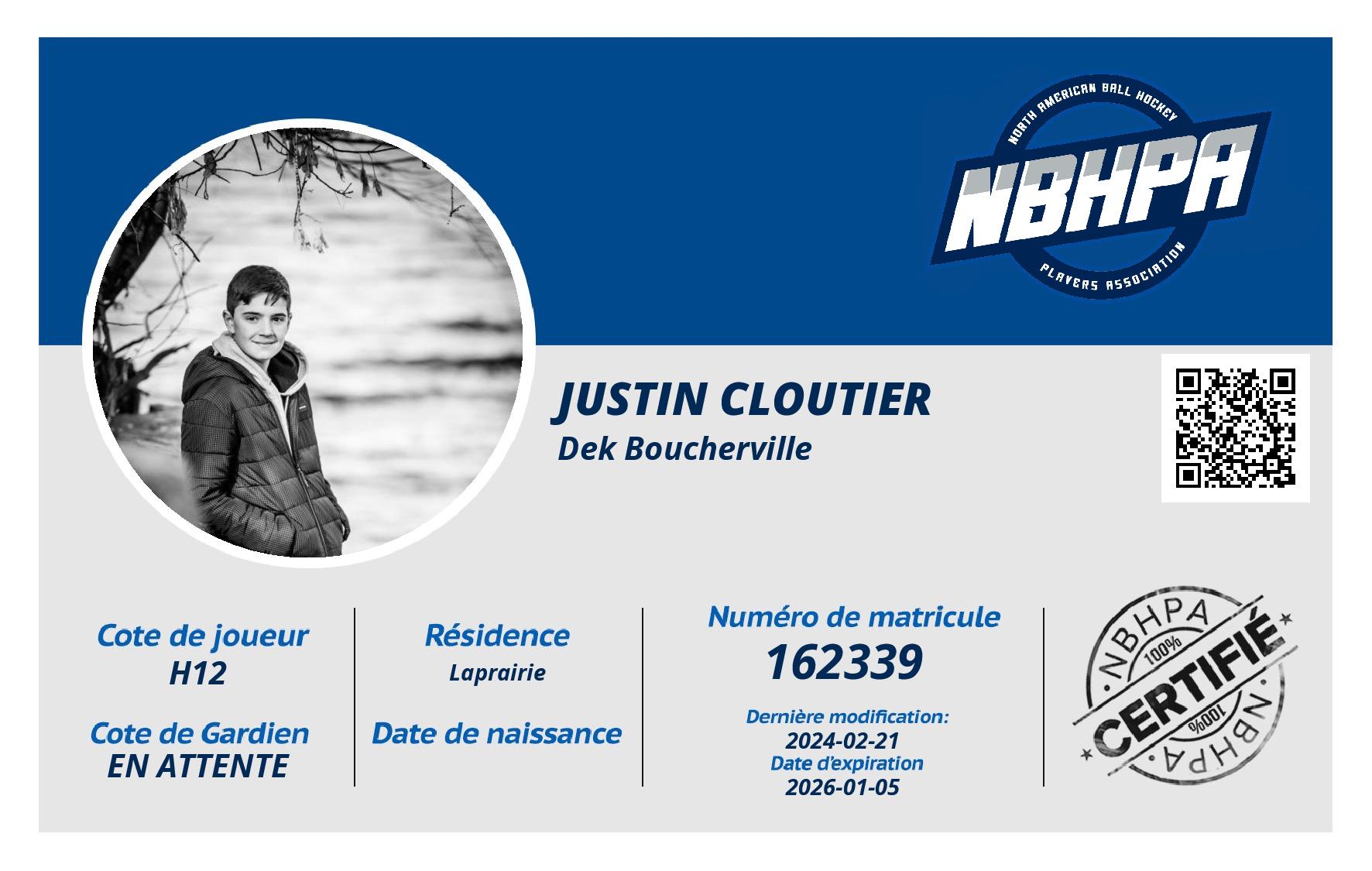 Justin Cloutier 