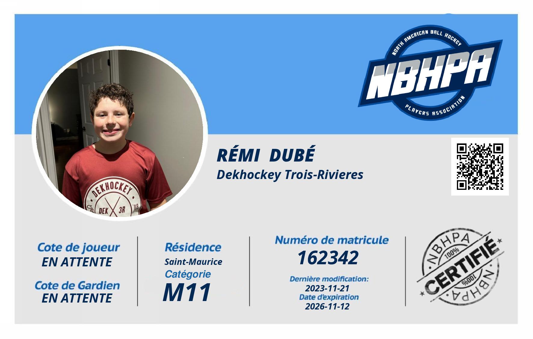 Rémi  Dubé 