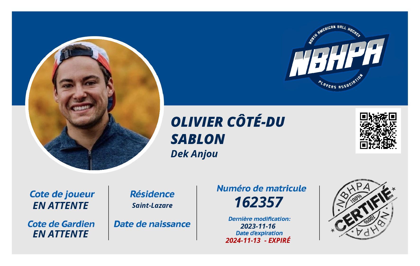 Olivier Côté-Du Sablon