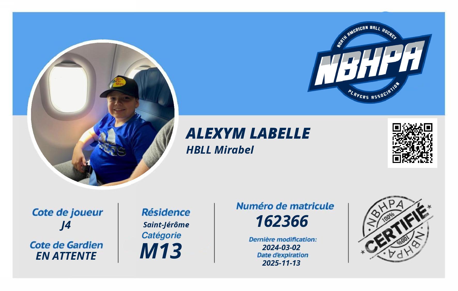 Alexym Labelle