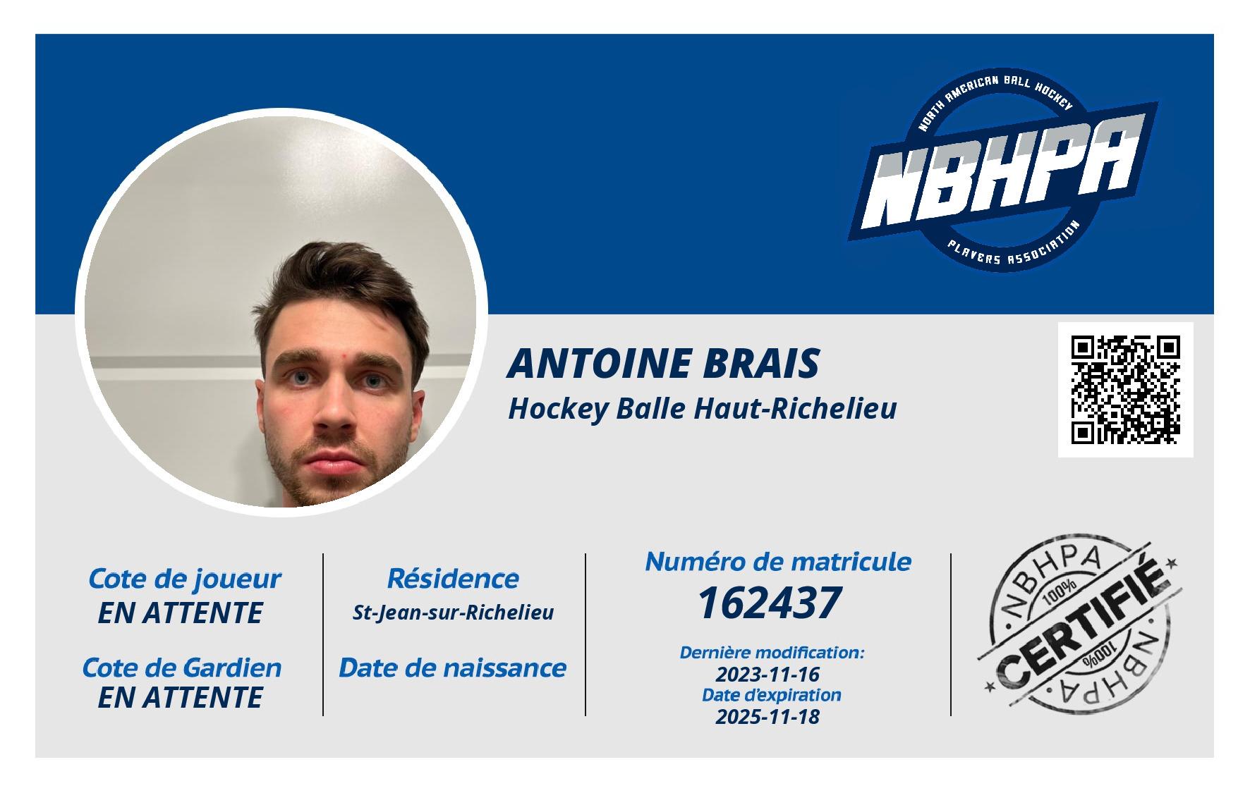 Antoine Brais