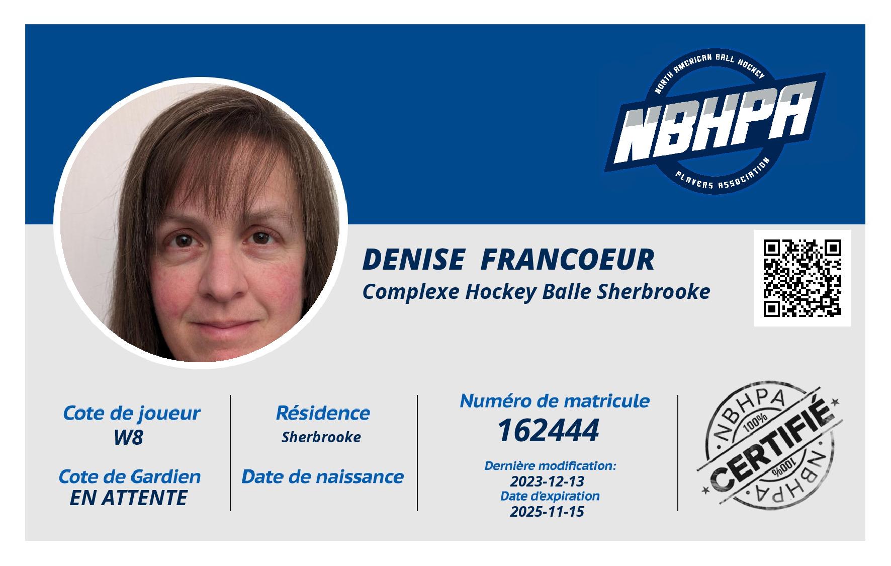 Denise  Francoeur 