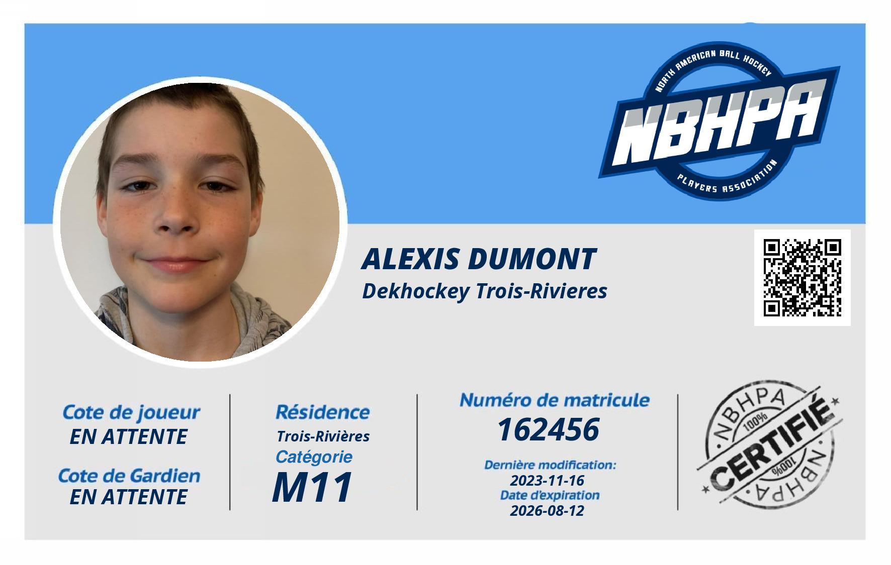 Alexis Dumont