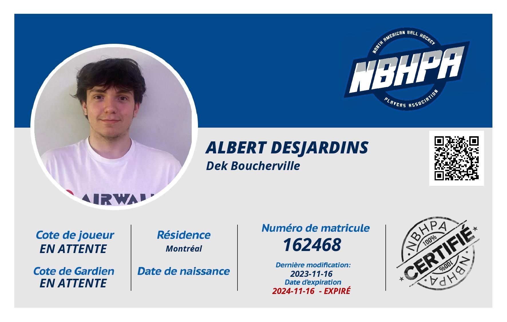 Albert Desjardins