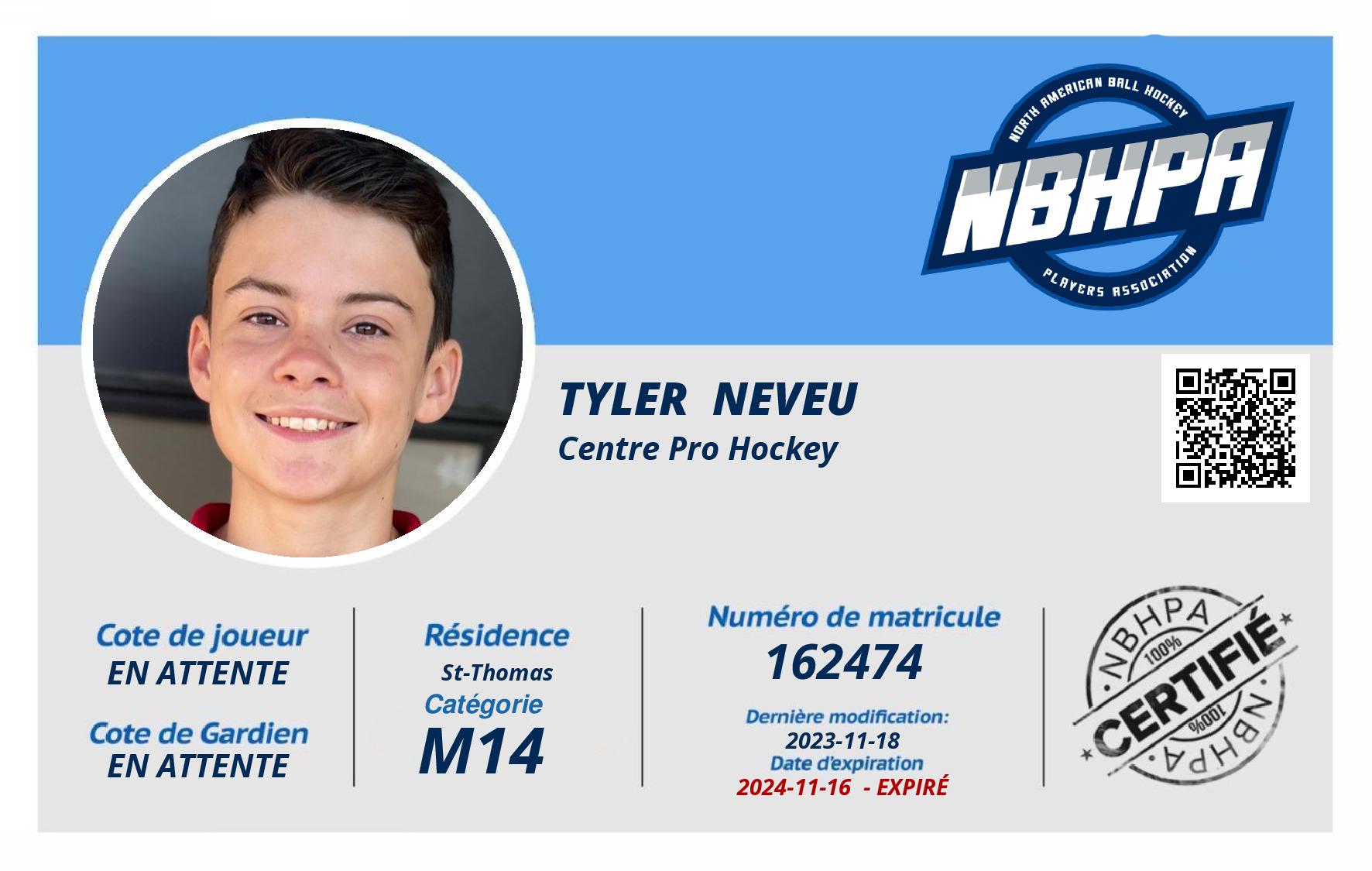 Tyler  Neveu