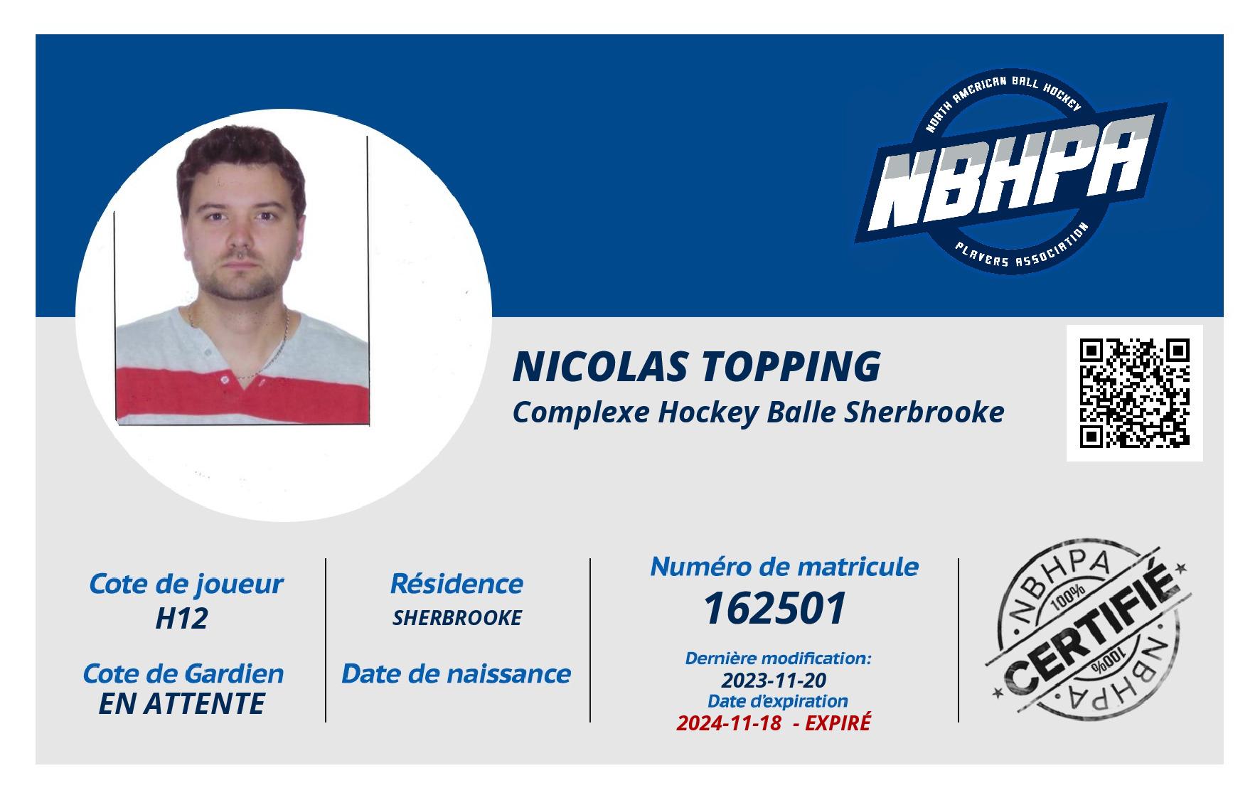 Nicolas Topping