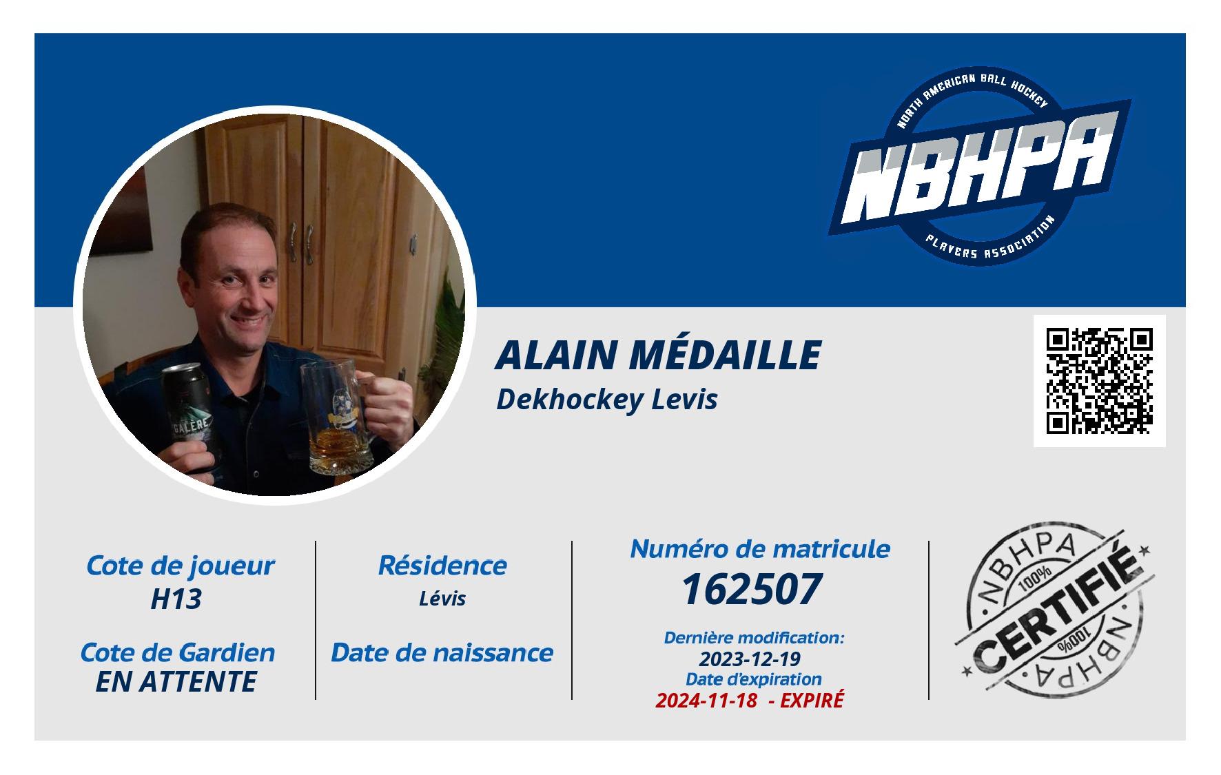 Alain Médaille