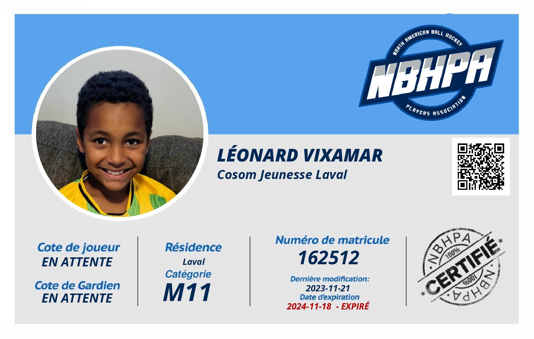 Léonard Vixamar