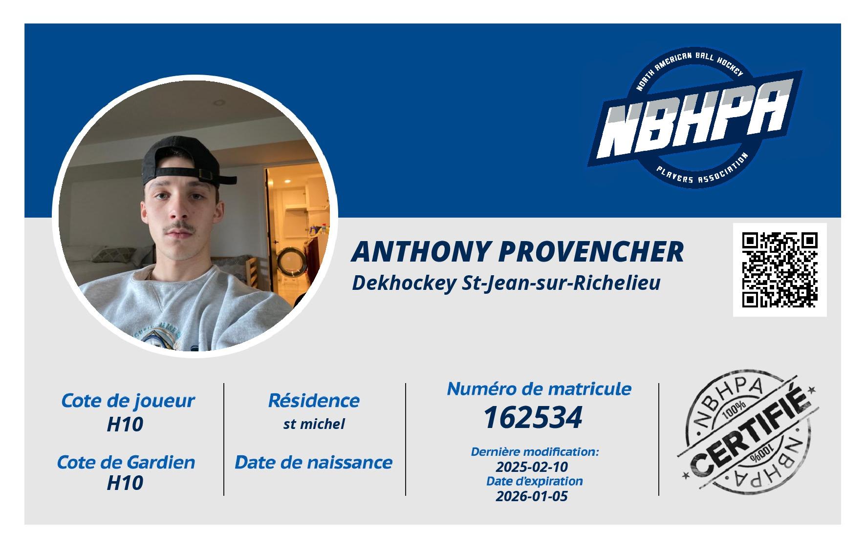 Anthony Provencher