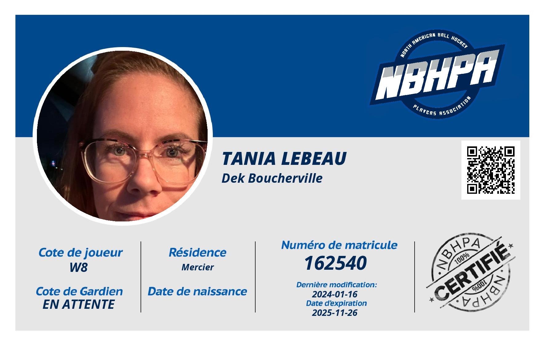 Tania Lebeau