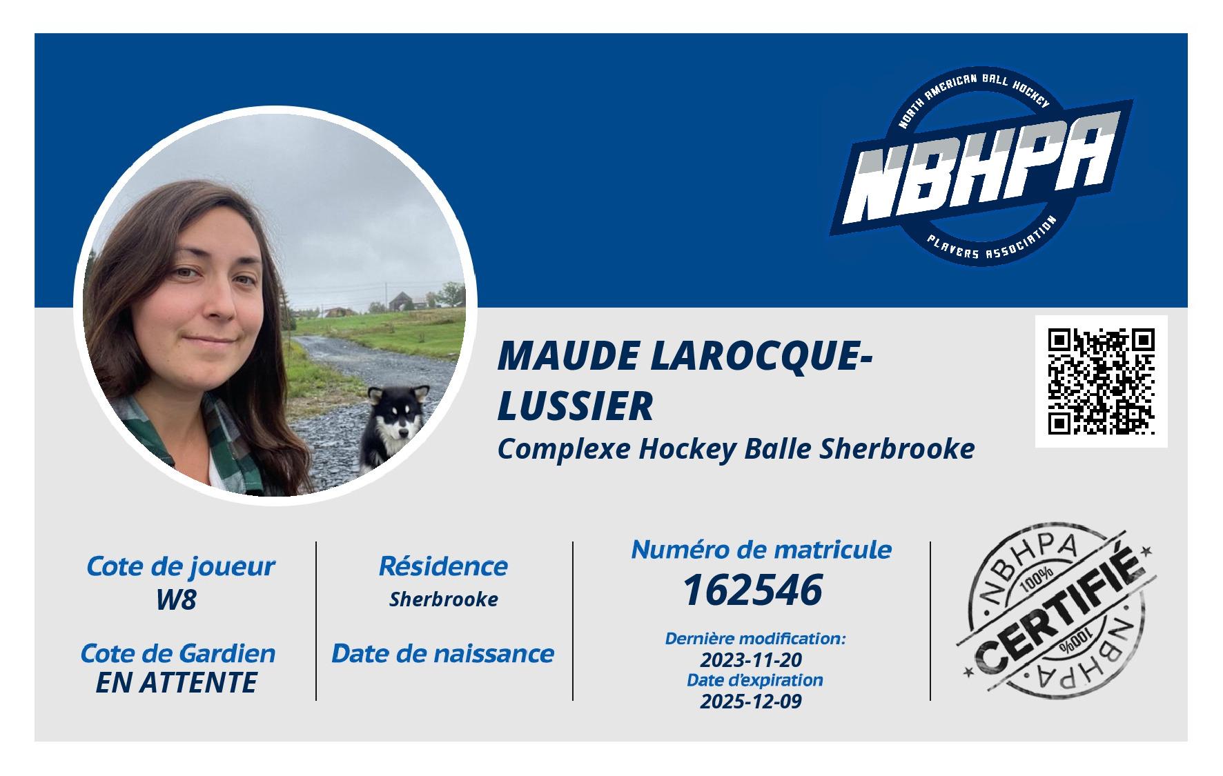 Maude Larocque-Lussier