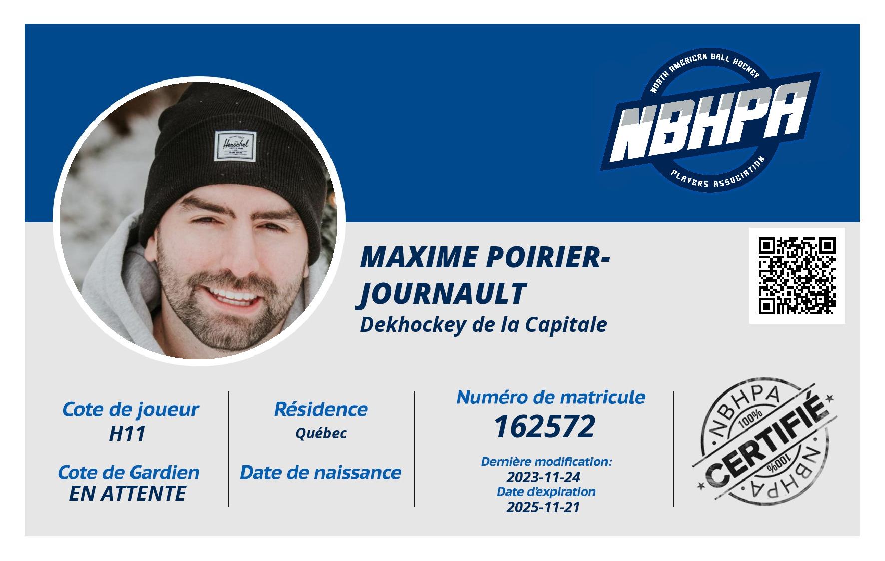 Maxime Poirier-Journault