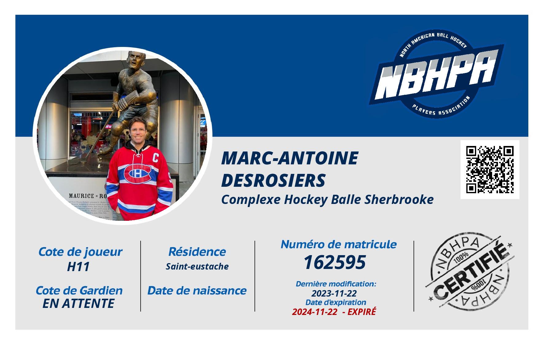 Marc-Antoine Desrosiers