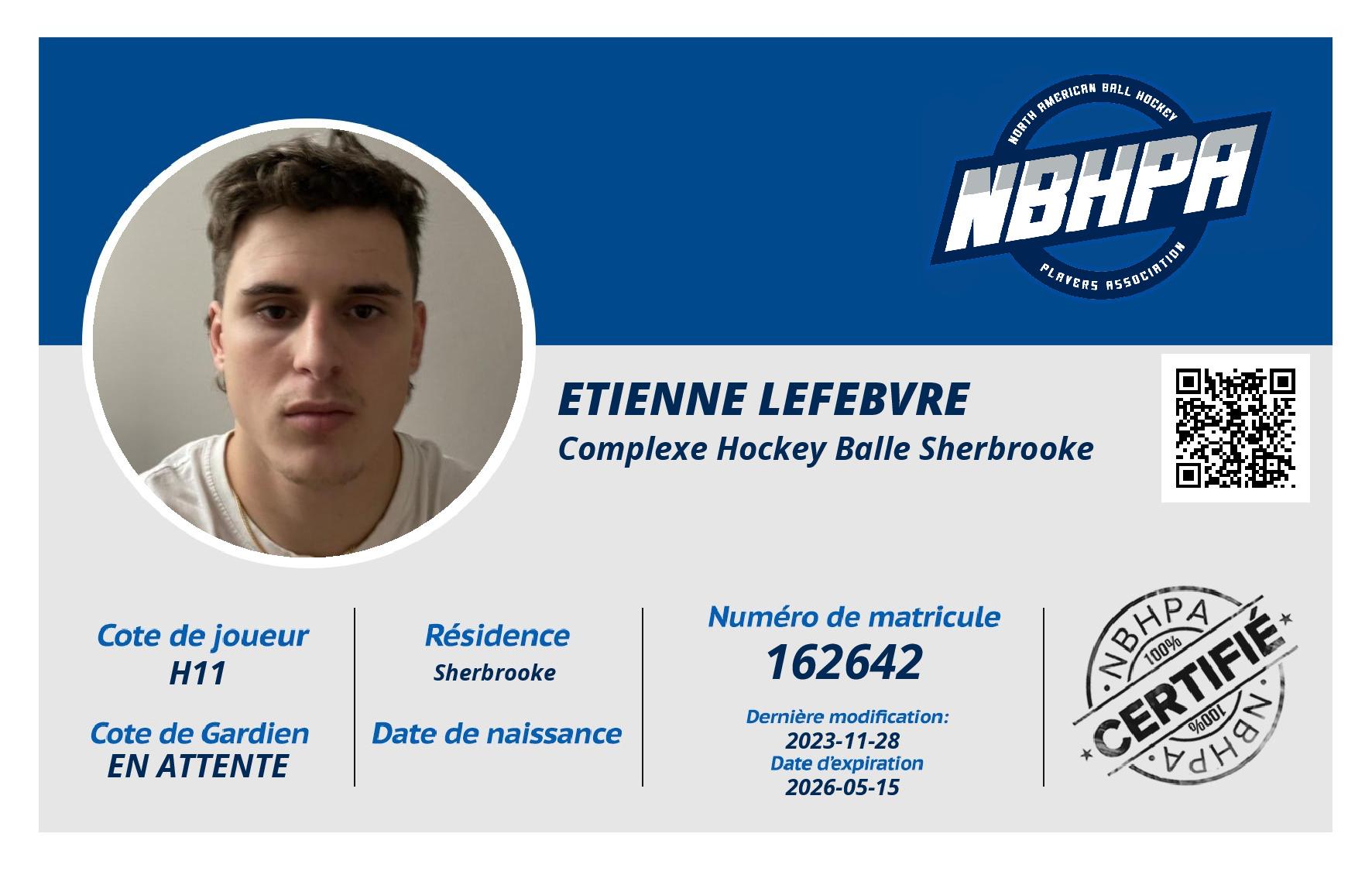 Etienne Lefebvre
