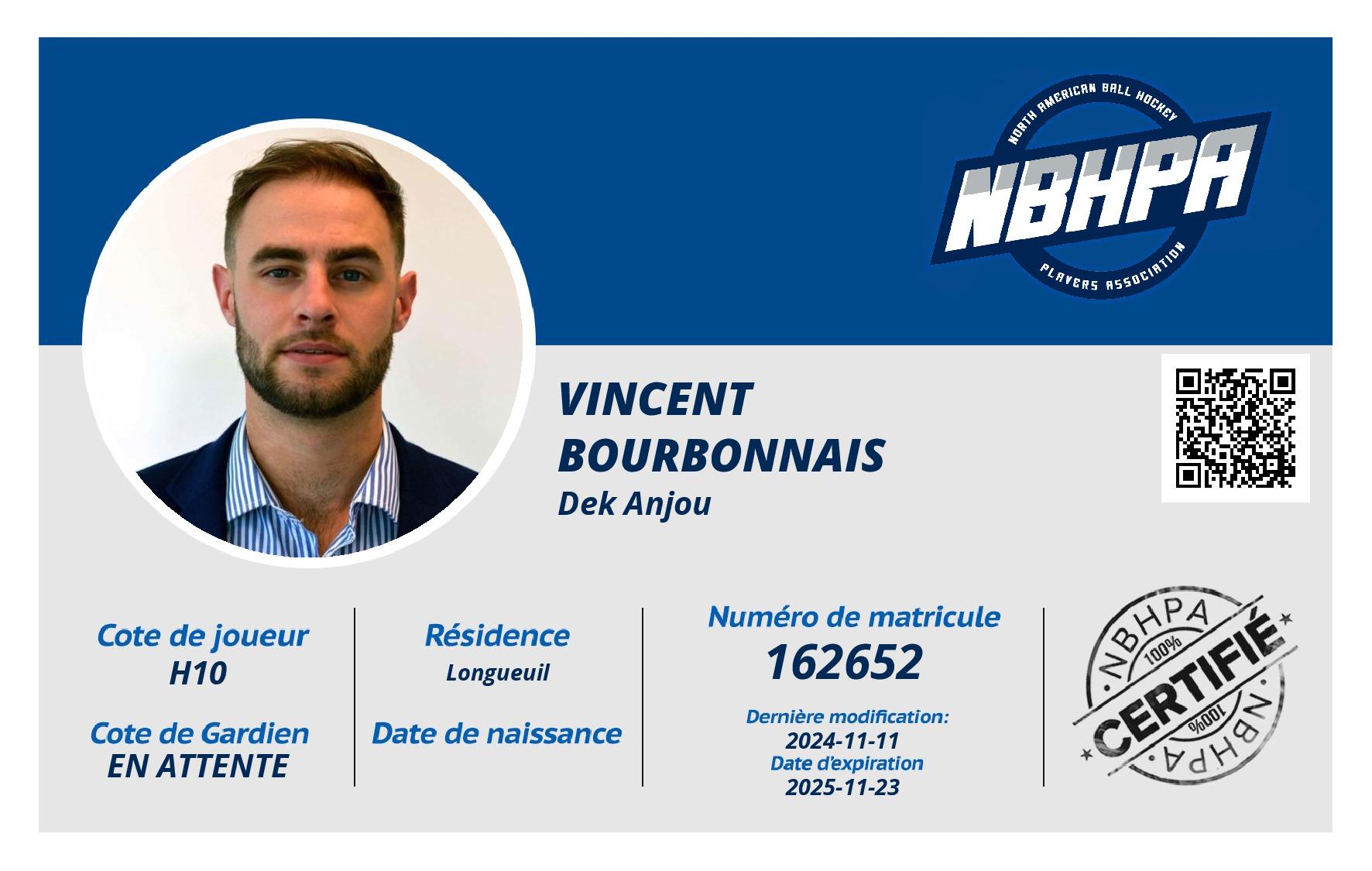 Vincent Bourbonnais