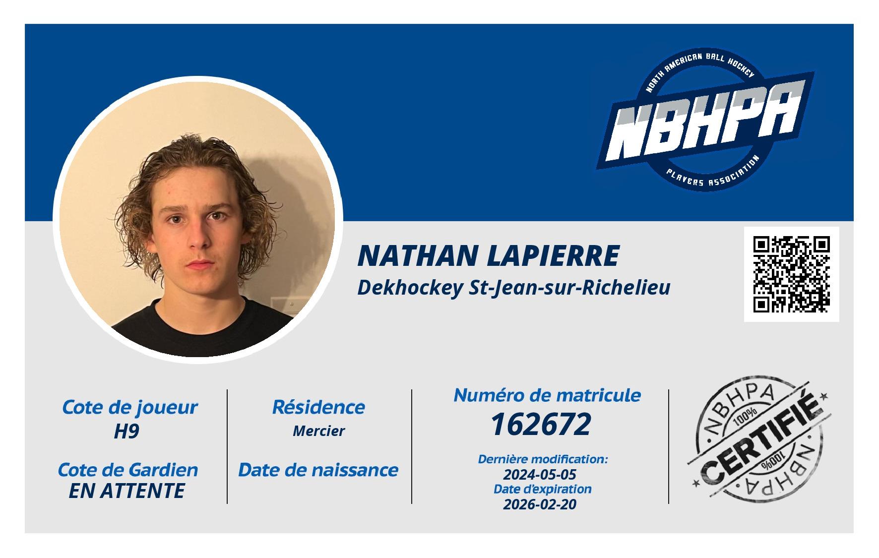 Nathan Lapierre
