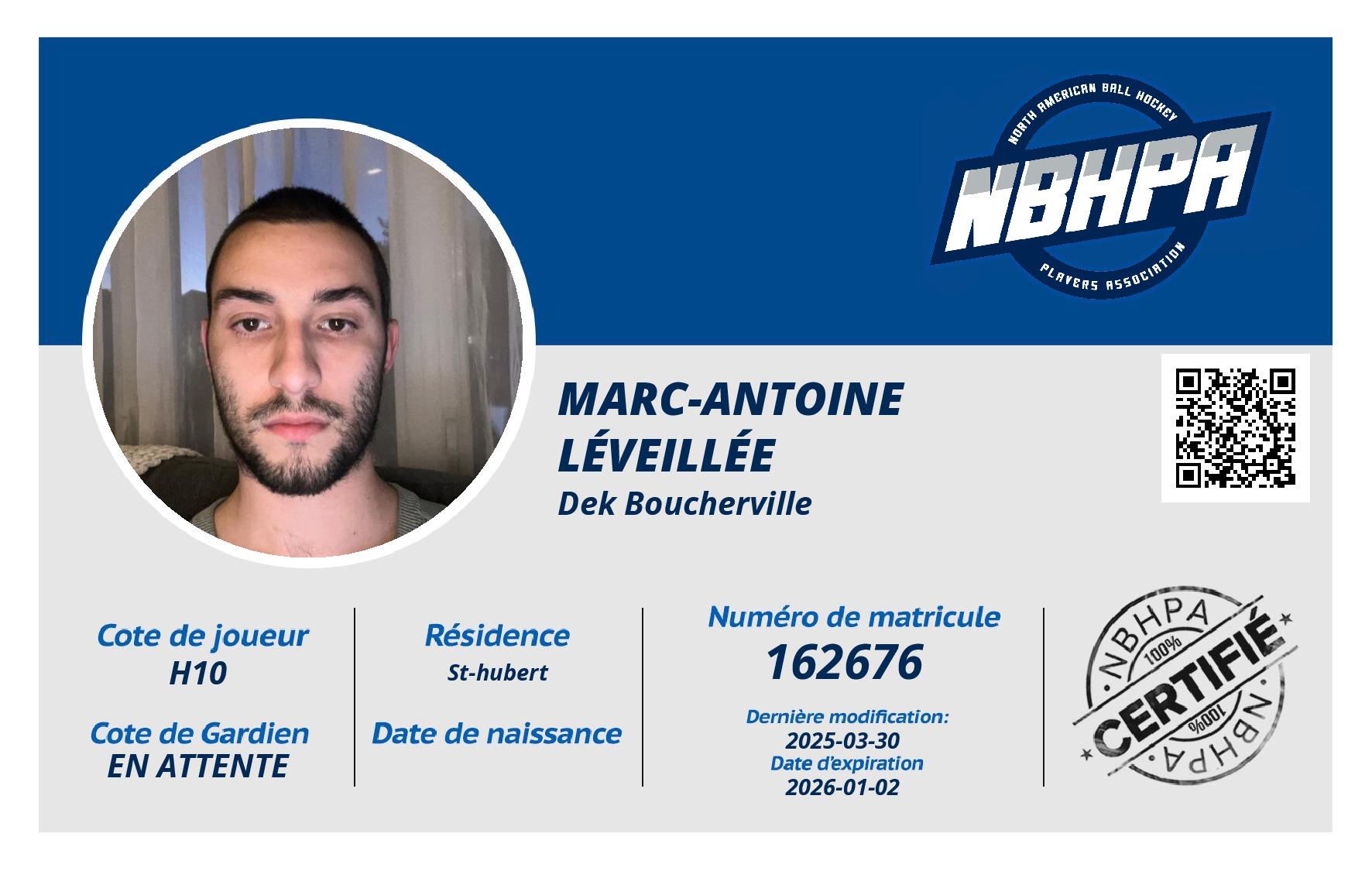 Marc-Antoine Léveillée