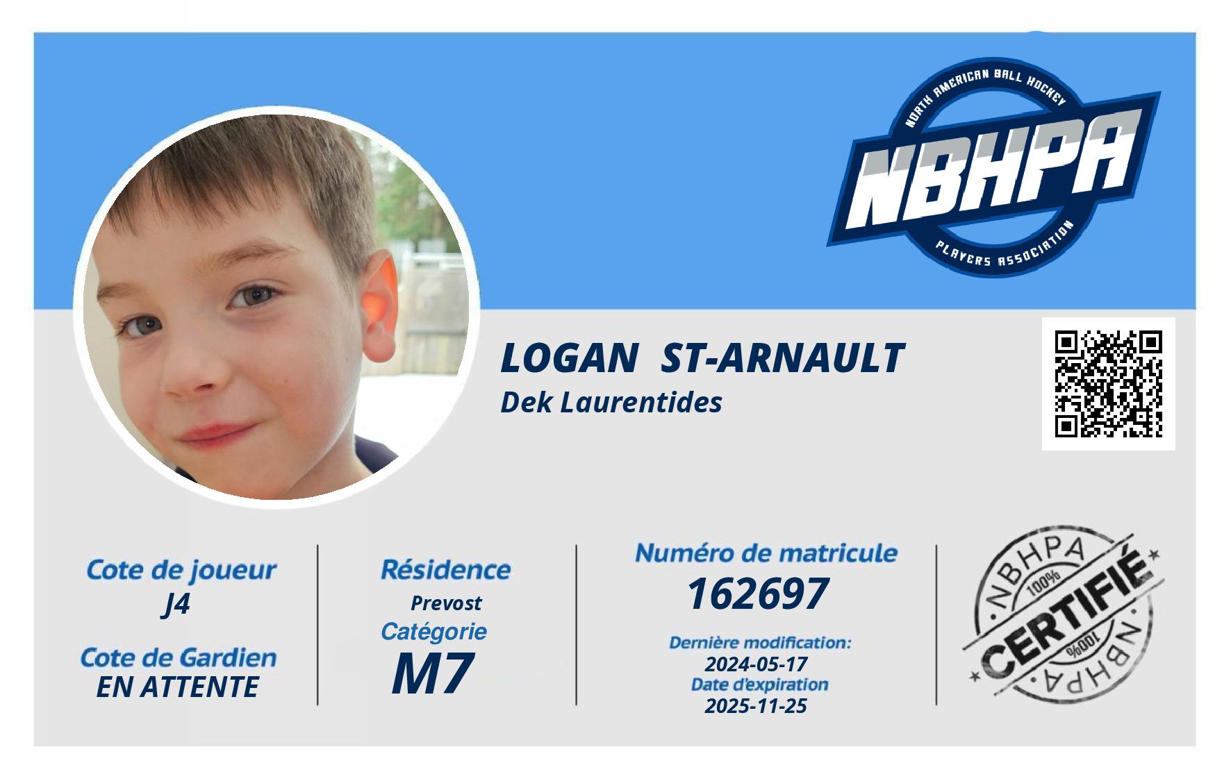 Logan  St-Arnault