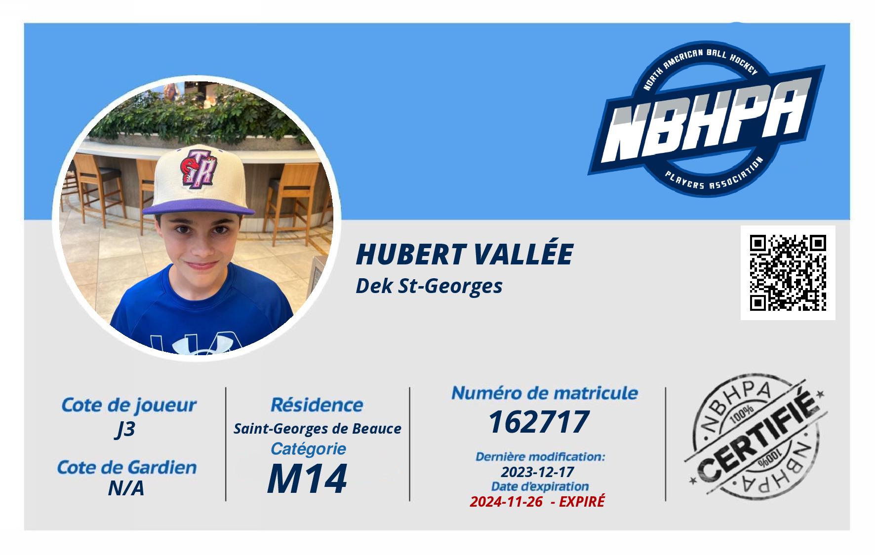 Hubert Vallée 