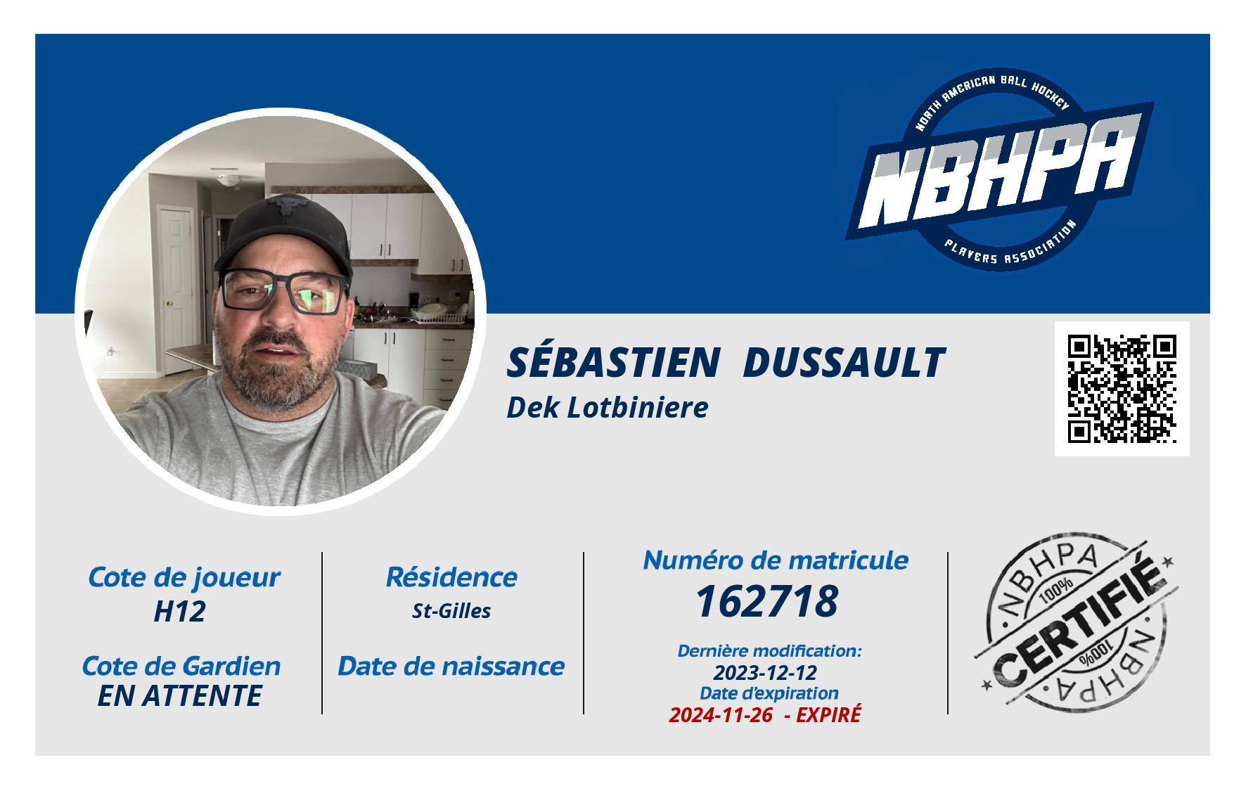 Sébastien  Dussault