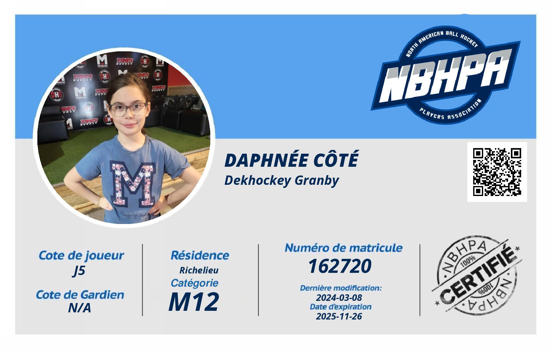Daphnée Côté 