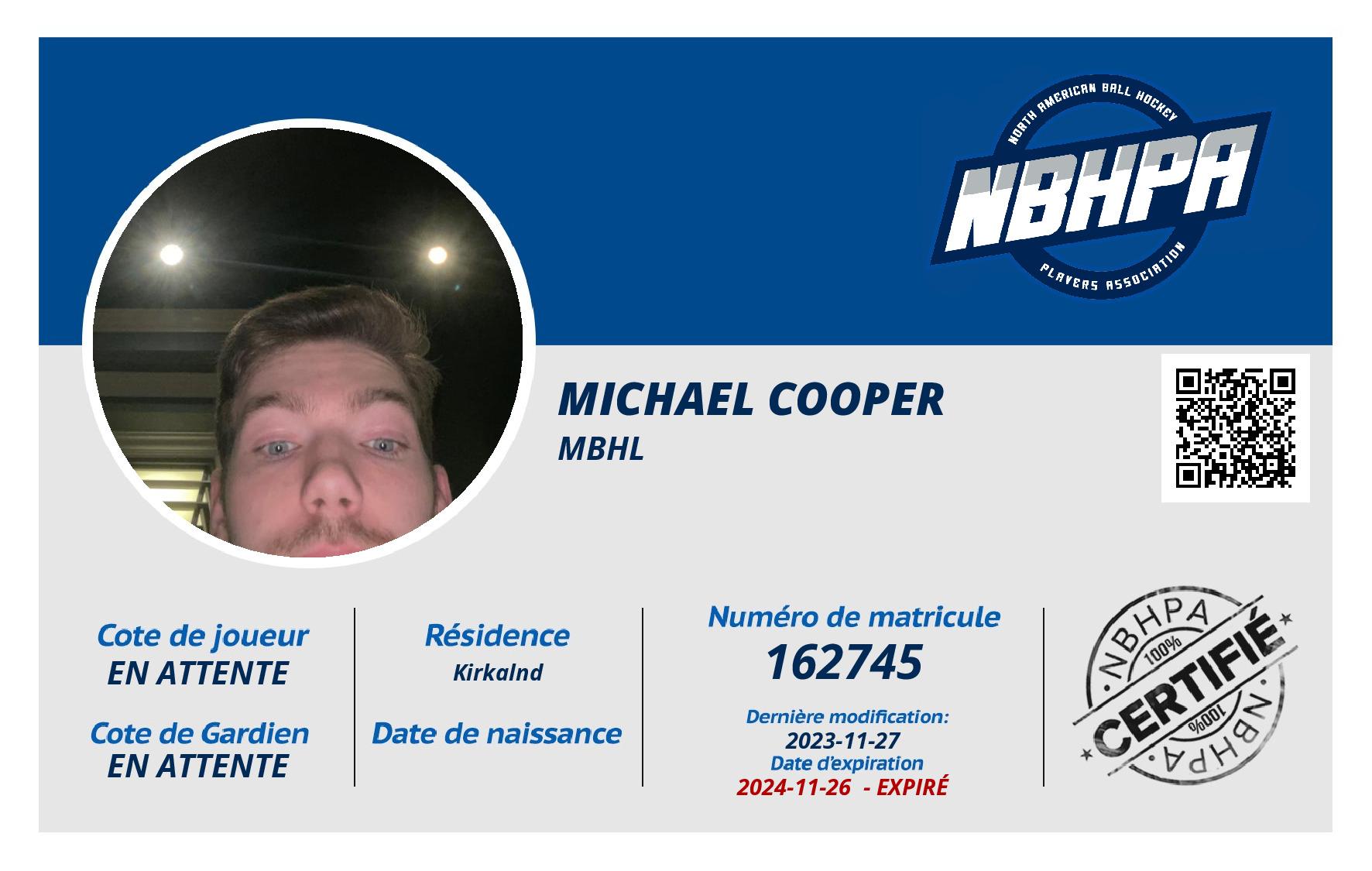 Michael Cooper